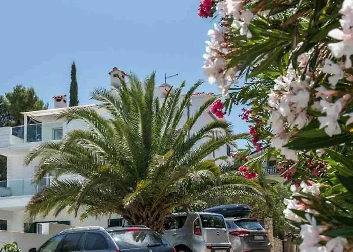 In Arbanija With Sea View, Terrace, Air Conditioning, Wifi 5139-3 Appartement